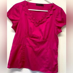 The Limited Size M Women’s Top with Side Zip Cotton Spandex Blend